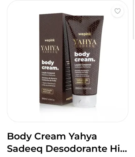 We Pink Body Cream YAHYA 