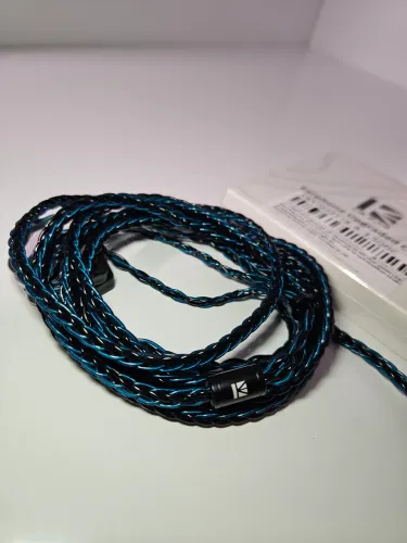 Cabo fone Kz 4.4mm mmcx 3.5qdc 2m - K Bear