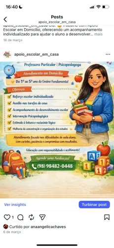 Professora particular em  domicílio ?!