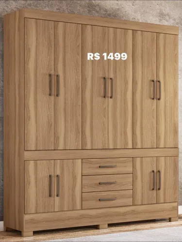 Variedades em Guarda  Roupas Novos Pronta Entrega 