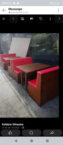 Jogo de sofá boots pra restaurante 