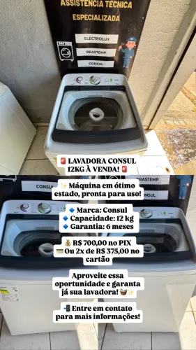 Máquina de lavar consul