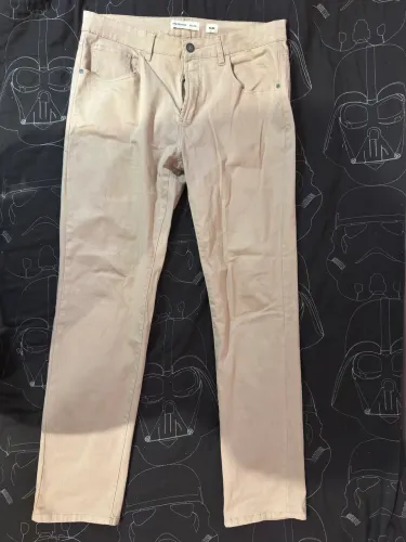 Calça Sarja Hering 46 Bege