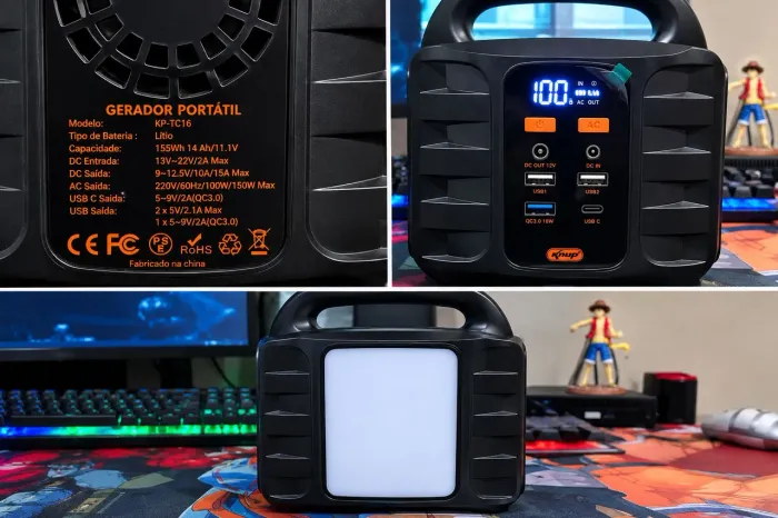 ? Gerador Portátil KP-TC16 ? Ótimo Estado
