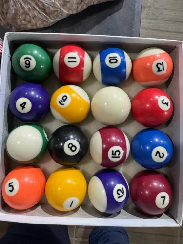 Bola de sinuca tamanho 54 para sinuca de redinha
