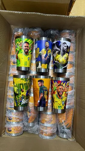 Copos Térmicos Brasil / Neymar / Ceará/ Fortaleza