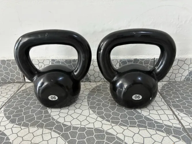 kettlebell emborrachado