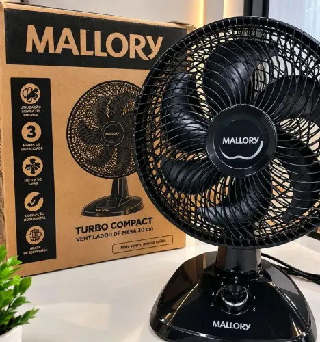 VENTILADOR MALLORY TURBO SILENCIOSO
