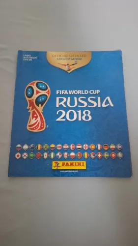 Álbum copa do mundo 2018 vazio panini