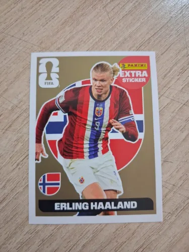 Figurinha Halland Ouro Gold Extra Sticker Copa 2026