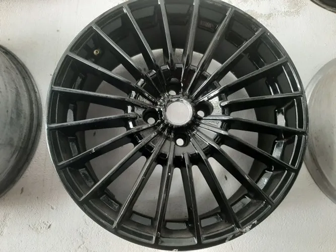 Roda aro 17 krmai K12 Black piano Renault sandero 4x100 jogo 