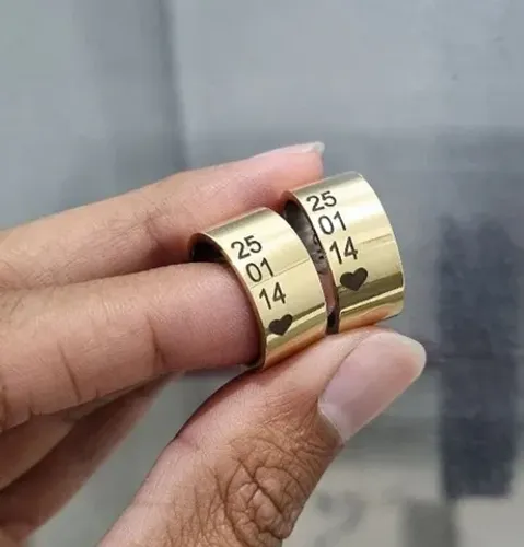 PAR DE ALIANÇAS CASAMENTO 