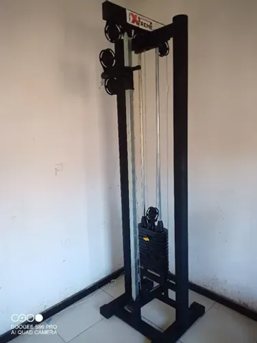 Mono Cross fitness com banco regulável 