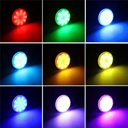 Led Submersa Piscina Com Controle Ds11277. 1und