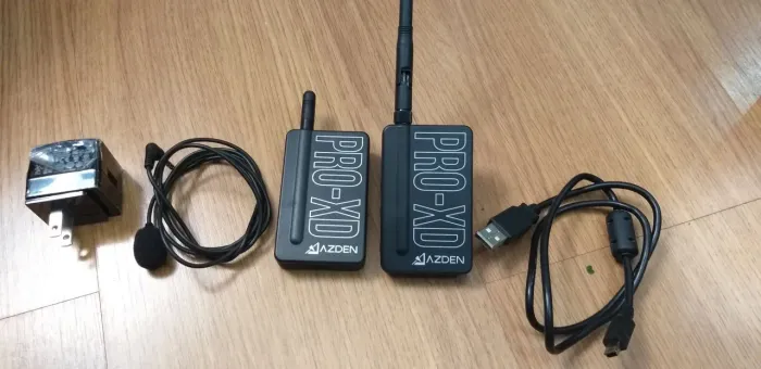 Microfone sem fio de lapela Azden Pro-XD