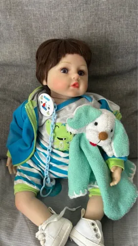 Boneca Reborn - Menino - Bebê reborn