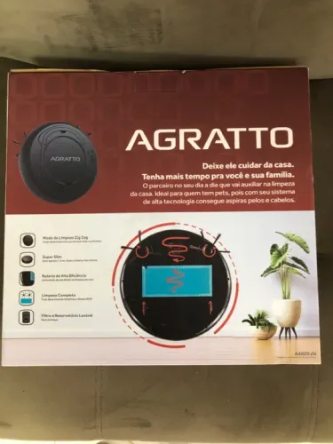 Aspirador de Pó Robô Automático Agratto