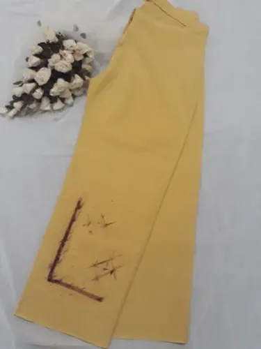 Calça Pantacourt  Poliéster Feminina