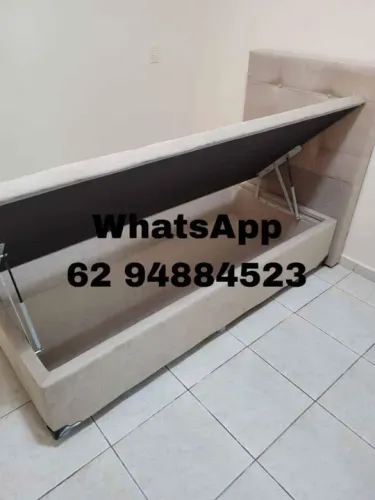 Cama Box Baú Solteiro com um ano de garantia
