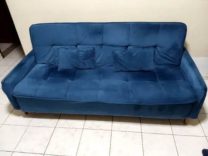 Sofa cama azul