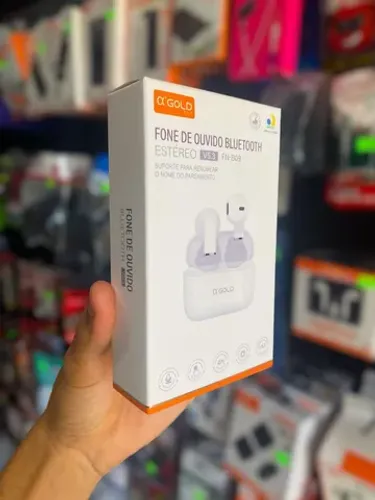 Fone de Ouvido Mini Bluetooth GOLD FN-B09