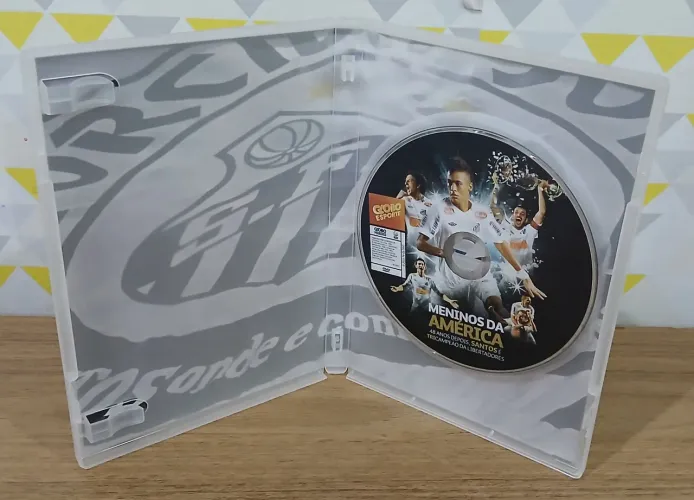 Dvd meninos da América Santos tricampeão da libertadores 