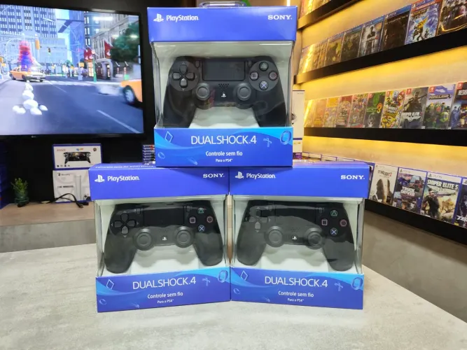 Controle PS4 Novo Original Sony DualShock 4 Playstation 4 - Novo