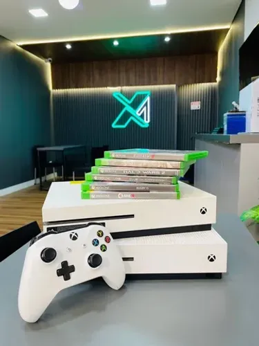 Xbox One s com garantia e jogo brinde / venha nessa terça