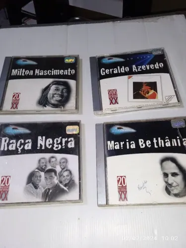 Coleção Millenium- Milton, Maria Betânia, Raça Negra e Geraldo Azevedo