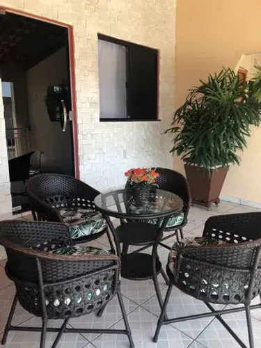 Mesas com 4 cadeiras 