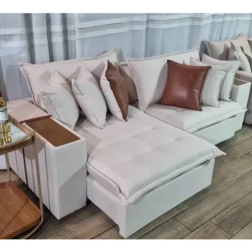 Sofá Cama retratil e reclinavel 2,50m Valência p75