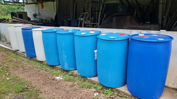Tambores plasticos 200 litros 
