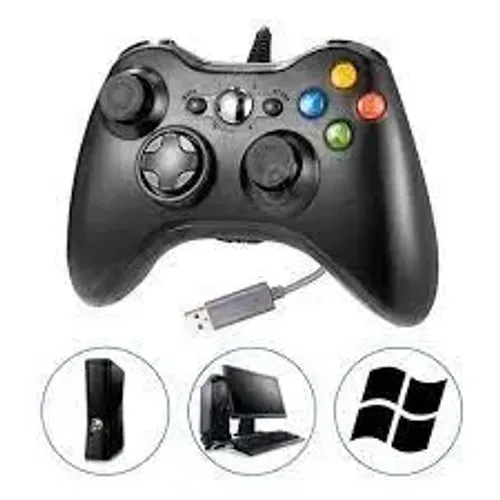Controle Xbox 360 Com Fio 1. Linha wpp:43. *