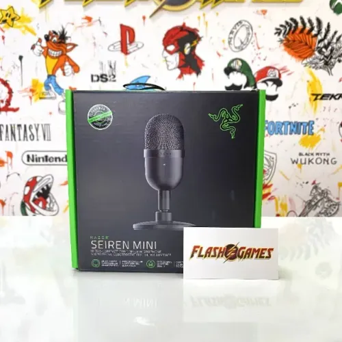 Microfone Razer Seiren Mini Preto