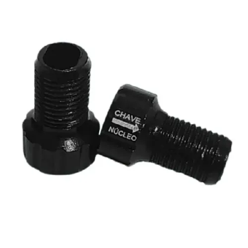 2x Adaptador Arstop Válvula Presta Bico Grosso Schrader com Sacador de Miolo Tubeless 7431