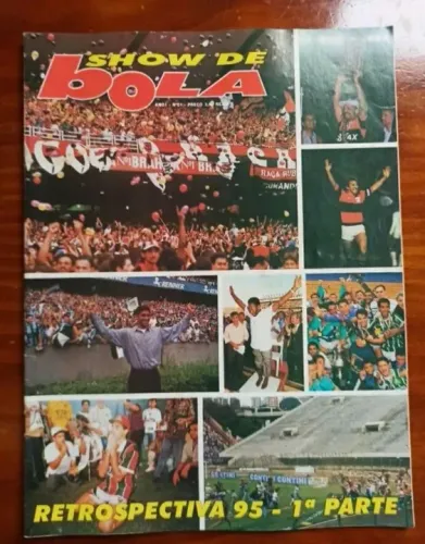 Revista Show De Bola 1 01 Poster Flamengo Campeão Anos 80