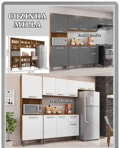 PROMOÇÃO KIT DE COZINHA MILLA 949,90 SÓ MANDA O ENDEREÇO 
