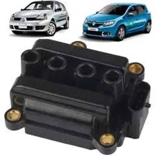 Bobina Ignição Clio 1.0 05/ Logan/Sandero 1.0/1.6 08/16 4Pinos Cod: 040312