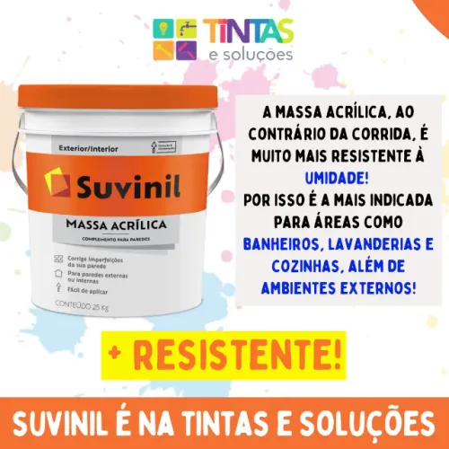 Massa Acrílica Suvinil