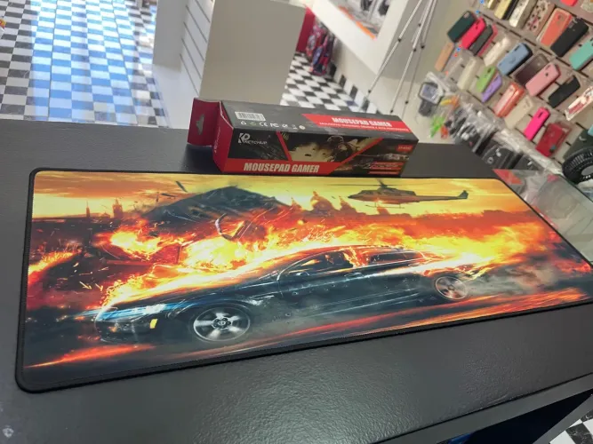 Promoção Mousepad 80x25 antiderrapante -