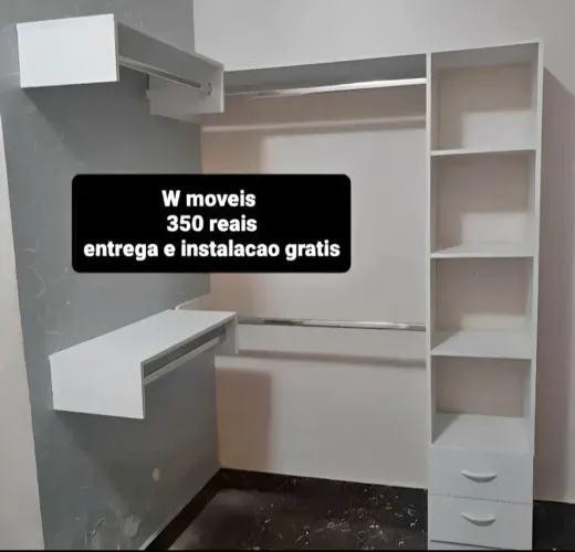 Closets branco MDF em Promoção (Leia a Descrição)