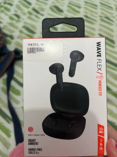 Fone JBL WAVE FLEX seminovo com garantia 