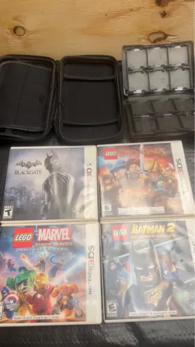 Nintendo 3DS jogos acessórios muito barato