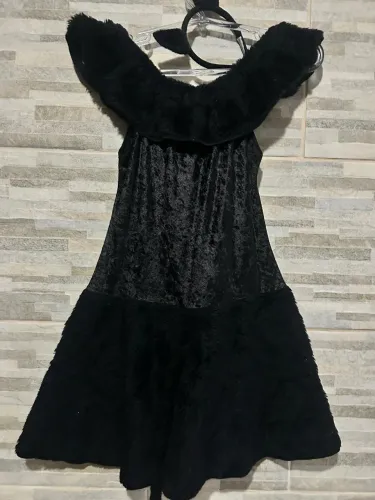 Fantasia adulto de gata tamanho M