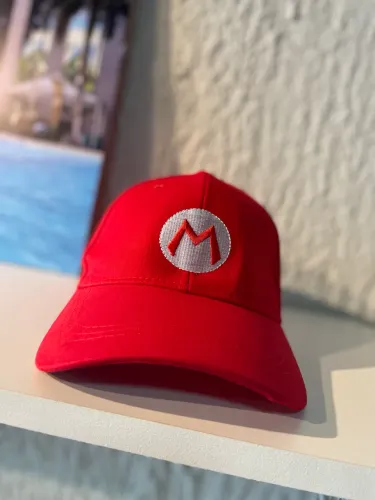 Boné super Mario