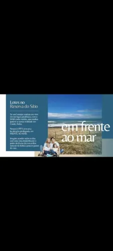 Lotes beira mar no Sitio do Conde
