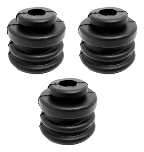 Pé Amortecedor Compressor Ar Consul Gree Midea | Kit Com 3