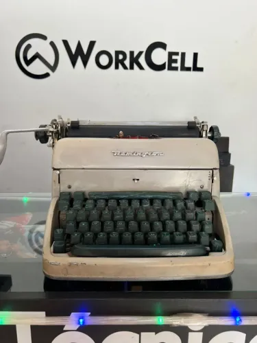 Maquina escrever Remington Rand anos 50