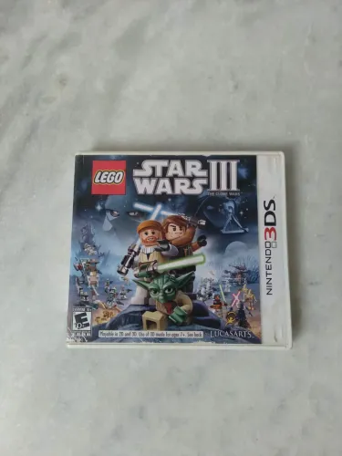 Lego Star Wars 3 Original - Jogo Nintendo 3Ds 