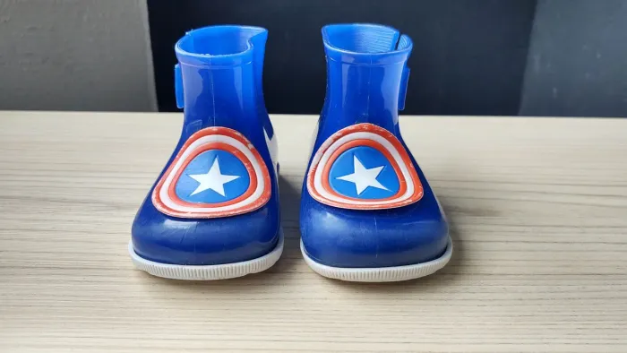 Bota galocha de chuva número 19